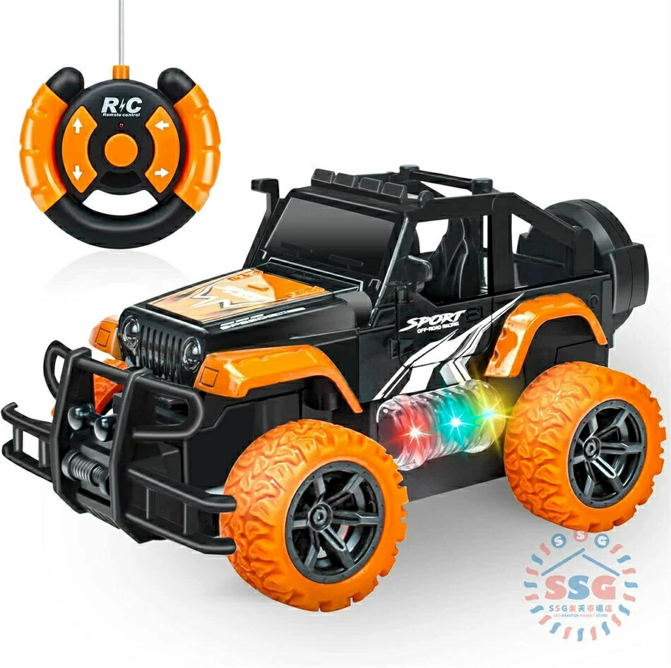 ラジコンカー 車おもちゃ こども向け 1/20 オフロード 電動RCカー リモコンカー 初心者向け プレゼント 贈り物 クリスマス 子供の日 祝い トラック 玩具 子供 オモチャ オフロードカー リモートコントロールスタント オフロード車 リモコンカー