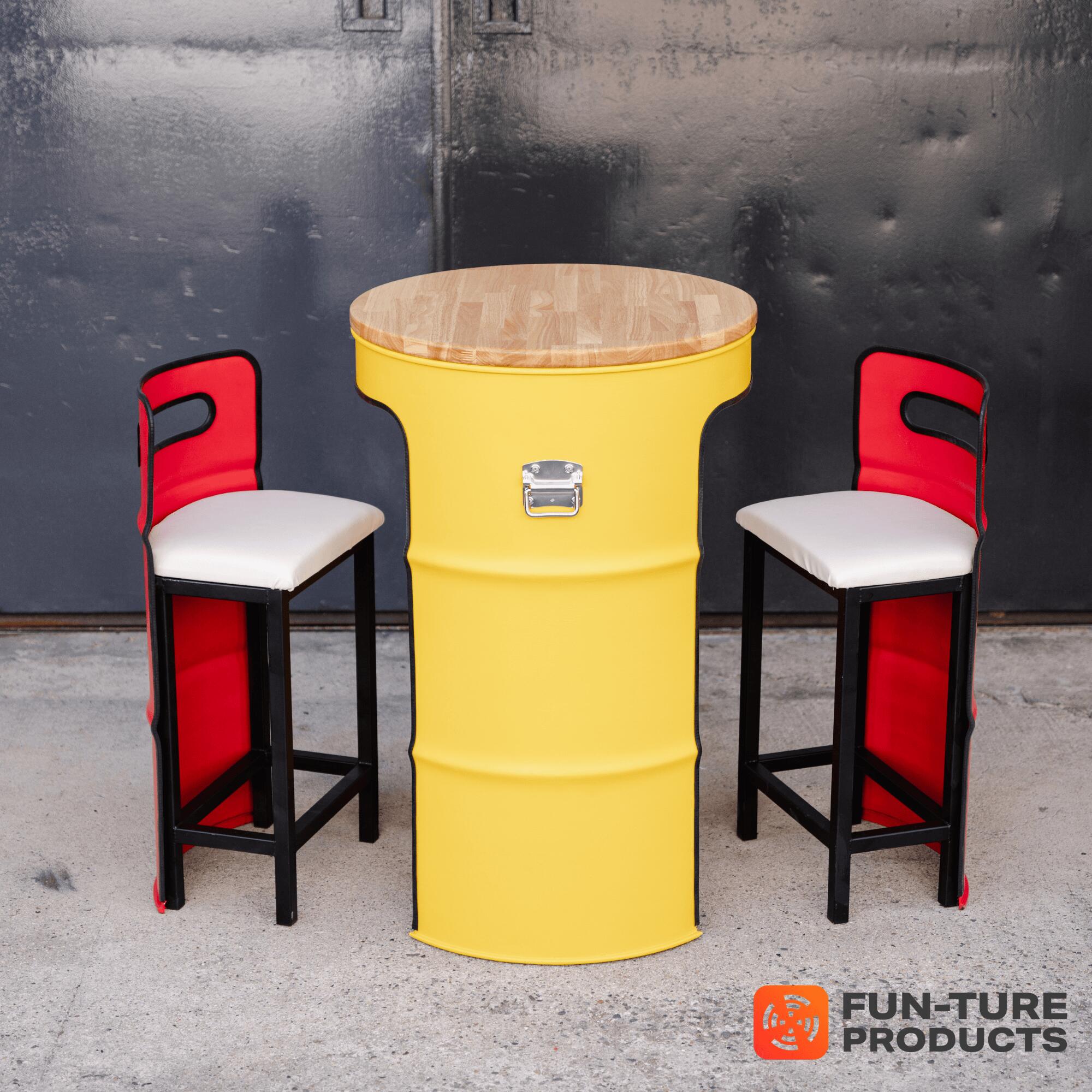 ドラム缶テーブル&チェア 楽天市場】屋外家具 チェアx2台 テーブルセット アメリカン