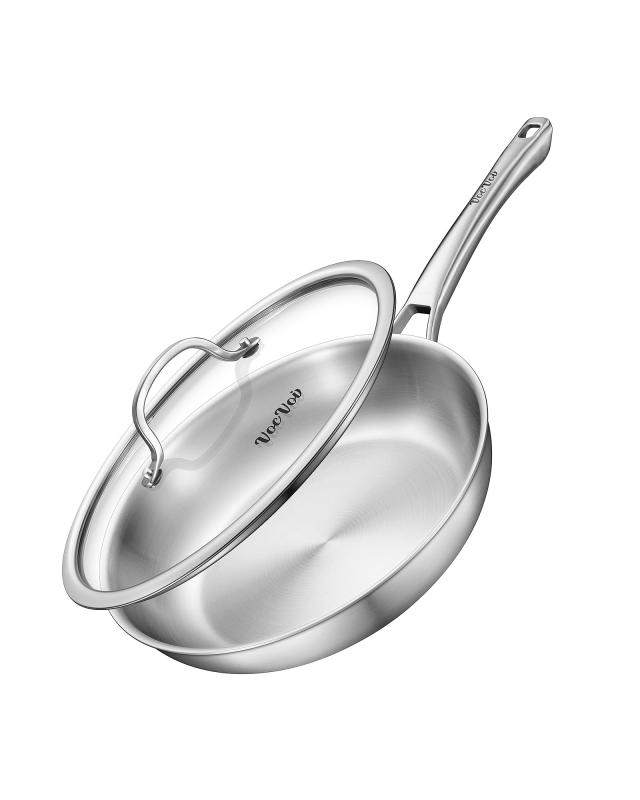 楽天市場】【送料無料】【蓋付き】28cm ステンレス フライパン オール