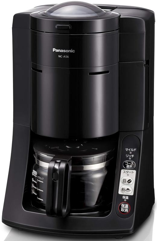 パナソニック コーヒーメーカー 全自動 ミル付き 沸騰浄水機能 NC-A57-K Amazon | パナソニック コーヒーメーカー 全自動 ミル付き 沸騰