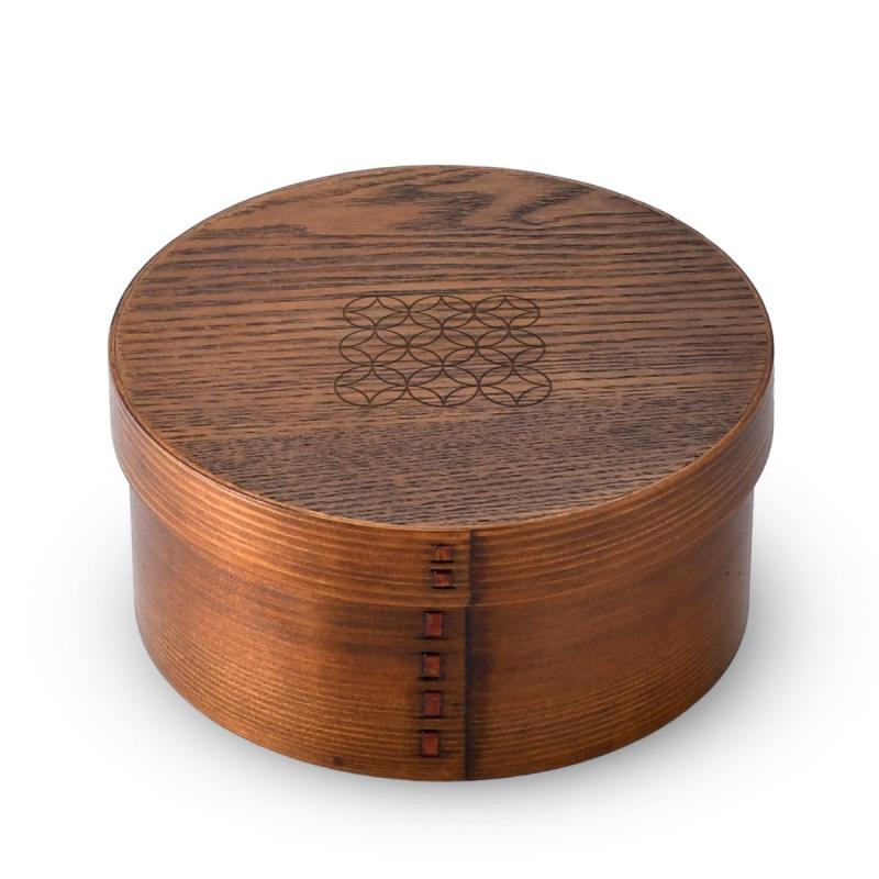 J-kitchens 七宝 お櫃（ 木製 おひつ ）約 2合 〜 3合 Φ18cm × 8.5cm画像