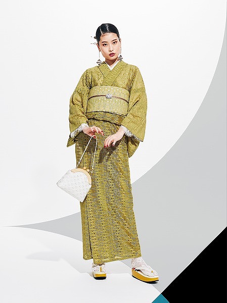 楽天市場 公式 ふりふ 単品 春夏着物 リーフレース着物 浴衣 夏着物 ふりふオリジナル 日本製 ゆかた レディース 女性 レース 和風 レトロ モダン かわいい 可愛い 大人 お洒落 紺 大正ロマン 代 30代 40代 大人 粋 Furifu ギフト プレゼント 実用的 ふりふ 楽天市場店