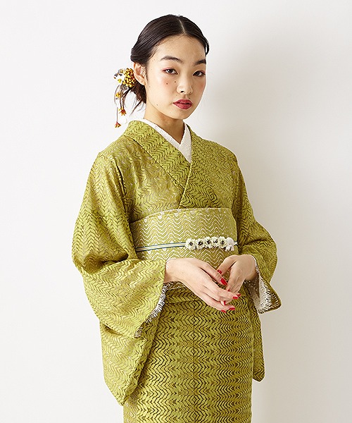 楽天市場 Sale30 春夏着物 リーフレース着物 浴衣 夏着物 単品 ふりふオリジナル 日本製 ゆかた レディース 女性 レース 和風 レトロ モダン かわいい 可愛い 大人 お洒落 紺 大正ロマン ふりふ 代 30代 40代 大人 粋 Furifu ギフト プレゼント 実用的 ふりふ