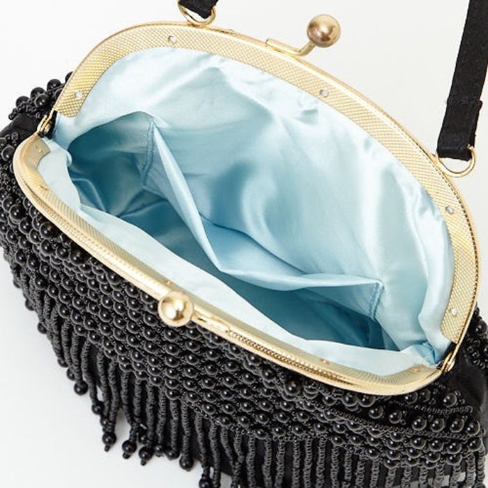 ふりふ⭐︎パール刺繍ハンドバッグ 【公式通販】