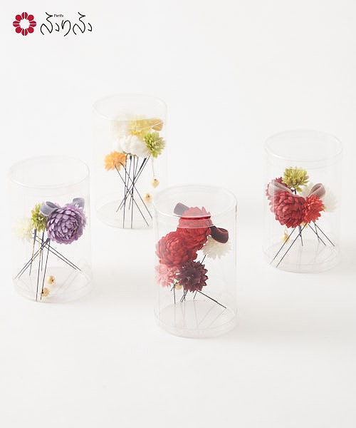 楽天市場 髪飾り 小花貴婦人カクテル かんざし 髪飾り ヘアアクセ コーム アンティーク調 リボン 花 オレンジ ブーケ風 和装 豪華 レトロ モダン 晴れの日 成人式 卒業式 結婚式 七五三 7才 袴 ふりふオリジナル ギフト プレゼント 実用的 ふりふ 楽天市場店