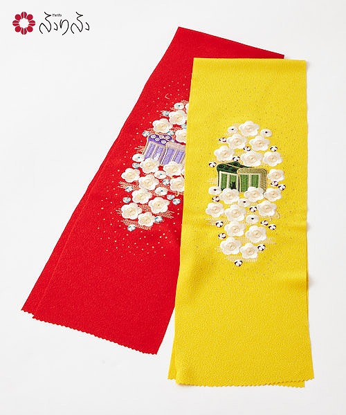 ふりふ 半衿 カメオ刺繍半衿 楽天市場】半衿「 カメオ刺繍半衿 」公式 ふりふ 半衿 成人式