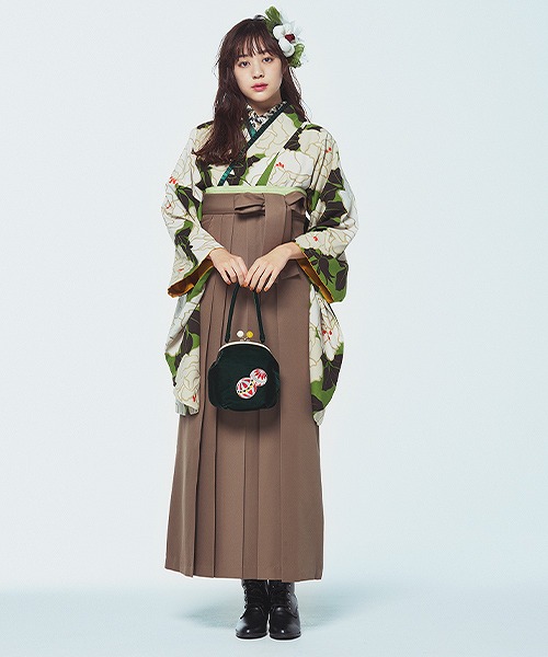 大勧め 貸衣装 着物セット セット 袴フルセット 袴セット 女性 往復送料無料 二尺袖 ハカマ 選べる 大学 卒業式 レンタル レンタル 袴 M023 バラ 抹茶袴 ふりふ ホワイト レッド ブラック 白 赤 黒 レトロモダン 紅一点 大正ロマン 卒業袴 レンタル袴 ふりふ 着物