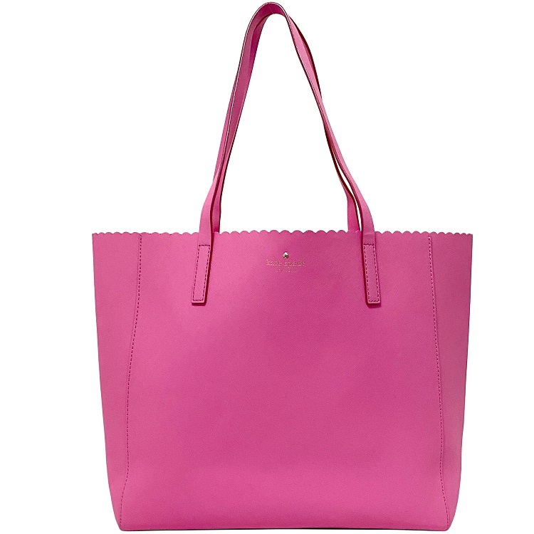 【楽天市場】【送料無料】 ケイトスペード トートバッグ ピンク RN 0102760 美品 レザー 中古 kate spade 肩掛け A4 ...