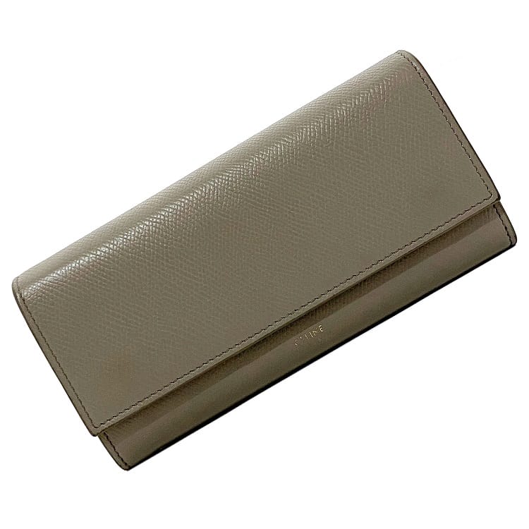 楽天市場】【未使用品】 セリーヌ 長財布 ラージ ジップ