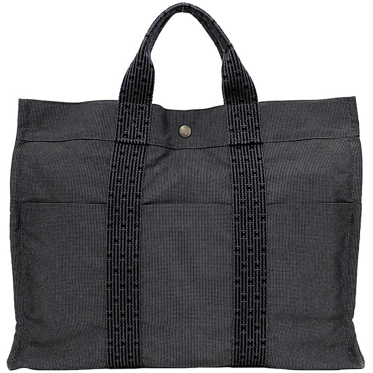 ■HERMES エルメス エールライン　PMトートバッグ グレー 鞄 カバン HERMES エルメス エールラインPM ハンドバッグ トートバッグ
