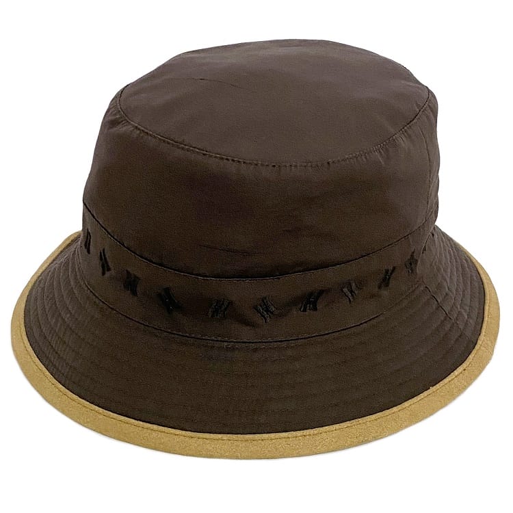 楽天市場】【送料無料】 エルメス バケット ハット ブラック ブラウン