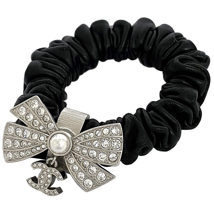 楽天市場】シャネル CHANEL シュシュ A22S アクセサリー レザー