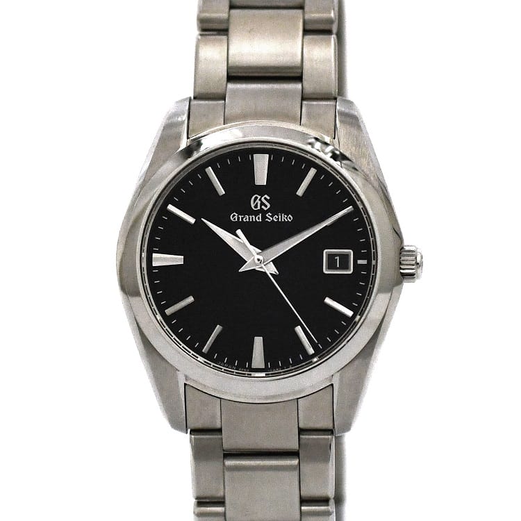 SEIKO クォーツ 腕時計 シルバー/ブラック f-19208-1.jpg