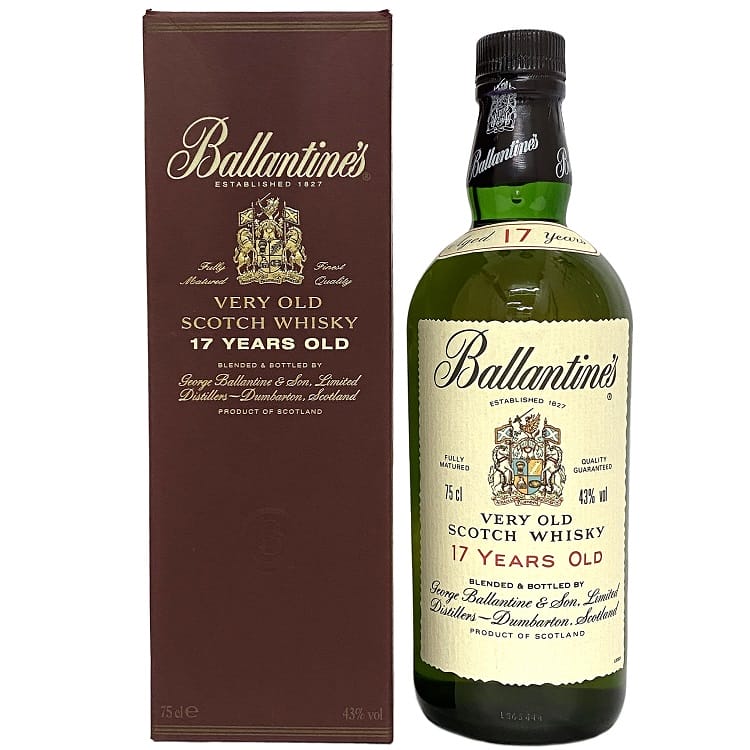 バランタイン 17年 ベリーオールド 赤青紋章 Ballantine's VERY OLD