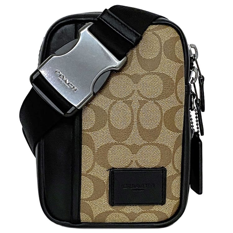 コーチ ボディバッグ ベージュ ブラウン ブラック シグネチャー CM155 未使用 美品 PVC レザー Sランク COACH コンパクト ミニバッグ ファスナー ロゴ 総柄 プレゼント ギフト 贈り物 記念日 誕生日 レディース メンズ シンプル 高級感 ブランド 本物 鑑定済み 楽天市場】【送料無料】 コーチ ボディバッグ ベージュ ブラウン