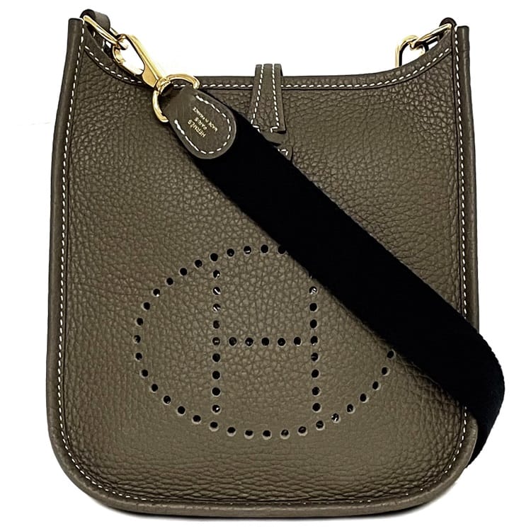エルメス ポッシェンプリュス ショルダーポシェット エトゥープ HERMES - エルメス ポッシェンプリュス ショルダーポシェットの