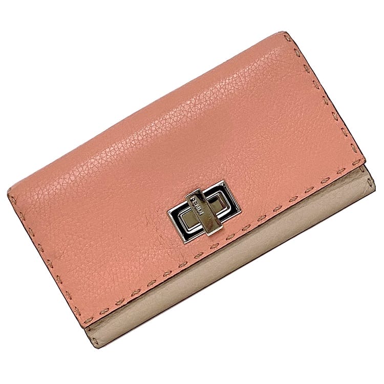【稀少】美品 FENDI フェンディ 二つ折り財布 鳥モチーフ ピンクベージュ 楽天市場】フェンディ(Fendi) FFダイヤモンド 8M0480 レディース