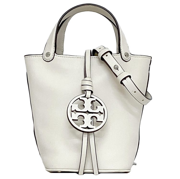 トリーバーチ ２way バッグ バケットバッグ ec-21658 ホワイト ミラー 55222 107 美品 レザー 中古 TORY BURCH ロゴ クロスボディ ハンドバッグ シンプル 定番 人気 レディース 白 革 小さい コンパクト ミニ バッグ お洒落 高級感 上品 ブランド 本物 鑑定済み 楽天市場】【送料無料】 トリーバーチ 2way バッグ バケットバッグ ec