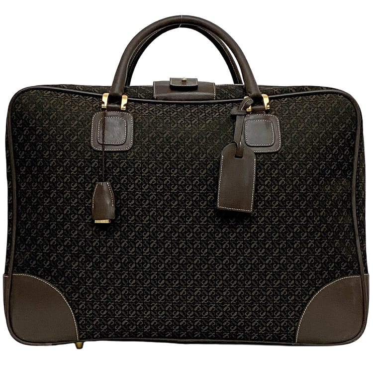 楽天市場】【送料無料】 ロエベ ボストンバッグ ec-21905 ブラウン