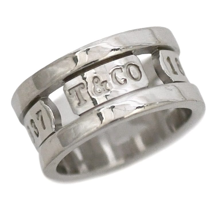 【TIFFANY&CO.】エレメント リング・.。*・ Tiffany & Co. エレメントリング 14号 ティファニー 1837