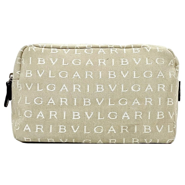 楽天市場】セール ブルガリ BVLGARI マキシロゴ 半円ポーチ