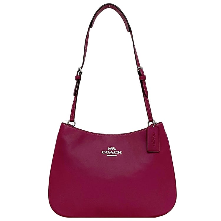 【送料無料】 コーチ セミショルダーバッグ ec-22171 ピンク C0952 未使用 美品 レザー Sランク COACH 肩掛け ハンドバッグ ワンショルダー ロゴ シンプル 定番 人気 女性 レディース 革 プレゼント ギフト 贈り物 記念日 誕生日 バッグ 鞄 高級感 ブランド 本物 鑑定済み｜フリマハイクラス店