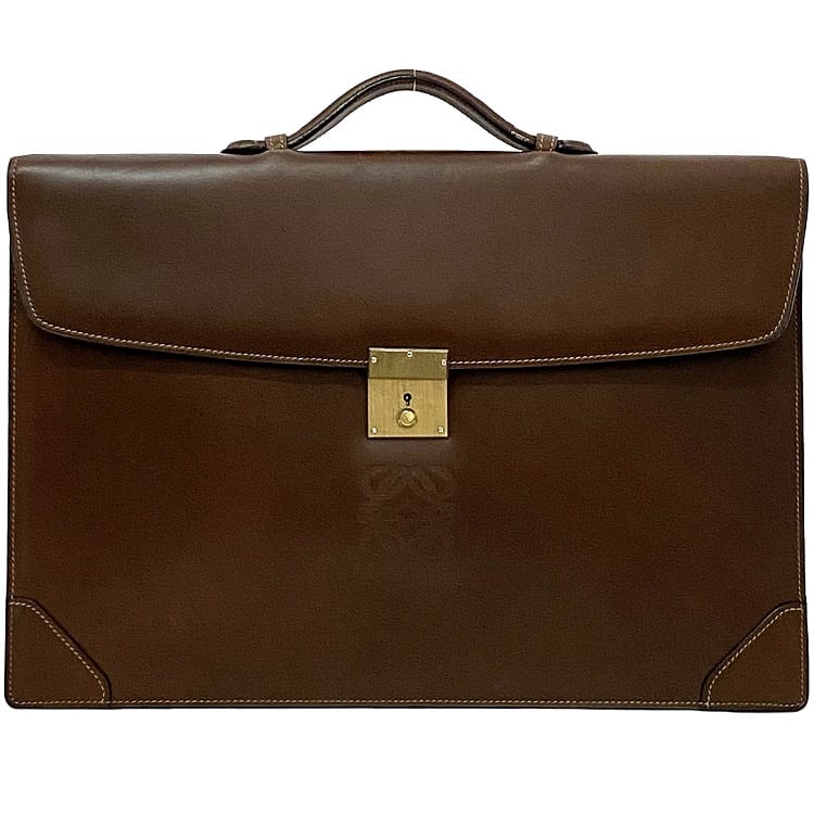 極美品　LOEWE ロエベ　ブリーフケース　ビジネスバッグ　アナグラム　ブラウン 楽天市場】【ブラックフライデー21％OFFクーポン】ロエベ LOEWE