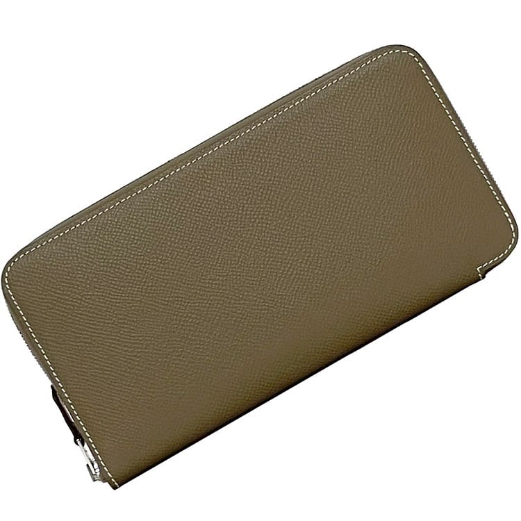 【貨物輸送無料】 エルメス ラウンドチャック 長金入れ アザップ シルクイン f-22990 ベージュ エトゥープ 美品 金入れ なめし革 ヴォーエプソン 地絹 中古 Z目じるし HERMES ロング ウォレット 分かりやすい 箱付 本革 レディース メンズ 定番 一般受け ブランド名 本物 位置づける済み