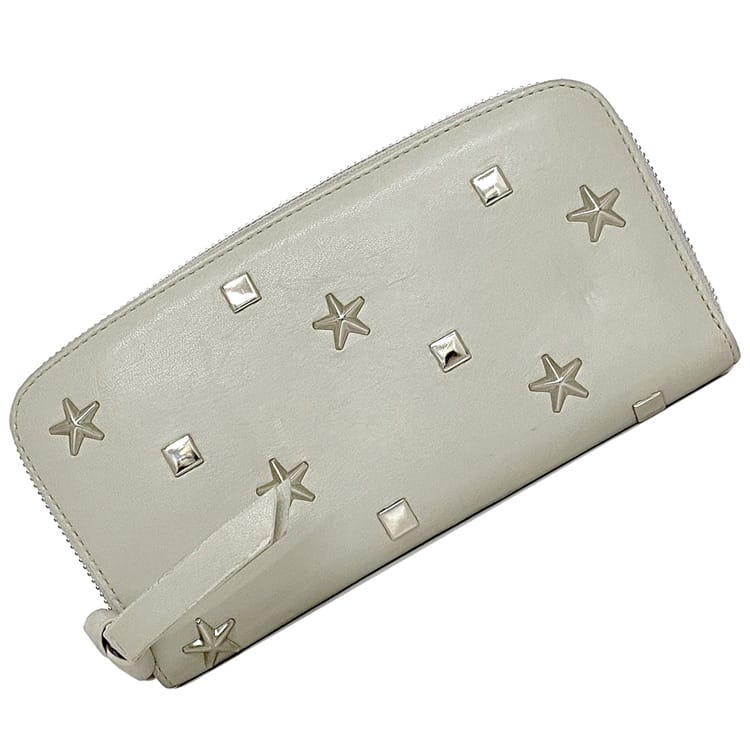 ジミーチュウ ラウンドファスナー 長財布 ec-23037 グレー 財布 レザー 中古 JIMMY CHOO 星 スタッズ ファスナー 本革 シンプル 定番 人気 女性 レディース 灰色 お洒落 小物 スター 革 ロング ウォレット エレガント 星柄 高級感 上品 ブランド 本物 鑑定済み 楽天市場】ジミーチュウ ラウンドファスナー 長財布 ec-23037 グレー