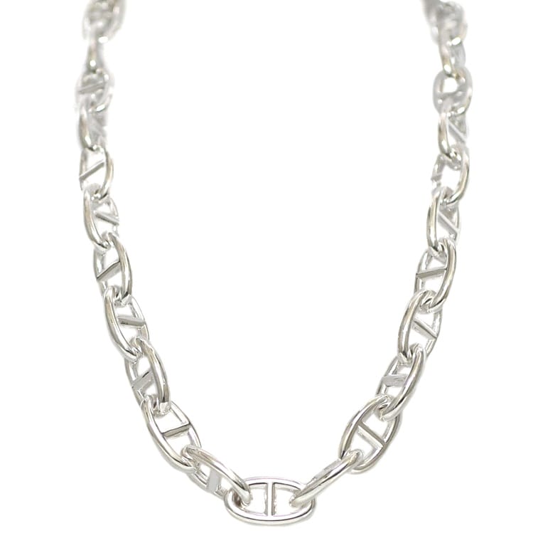 efu【新品未使用】エルメス シェーヌダンクル ネックレス GM29コマ 新品未使用】HERMES エルメス シェーヌダンクル ネックレス GM29