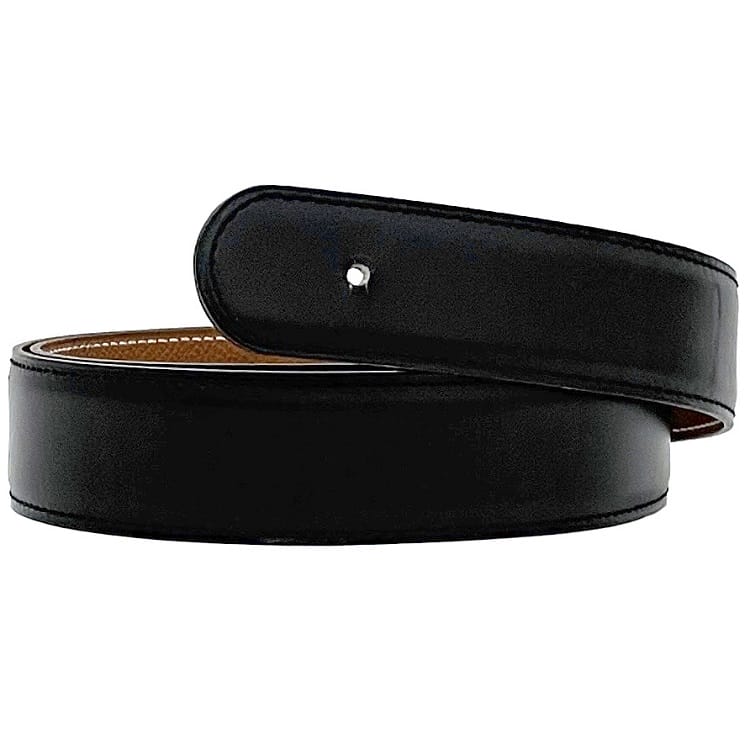 HERMES エルメス ボックスカーフ レザーベルトのみ サイズ 70 Y刻印 HERMES エルメス ボックスカーフ レザーベルトのみ サイズ 70 Y