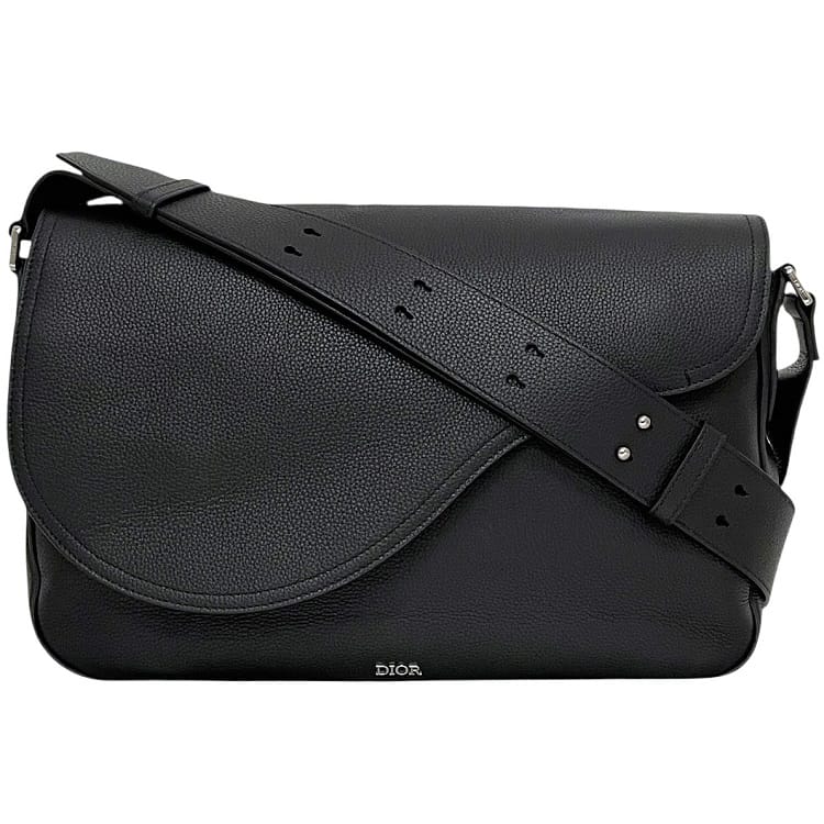美品 クリスチャンディオール ショルダーバッグ 斜め掛け ブラック 黒 Christian Dior（クリスチャン・ディオール） 中古 斜め掛け