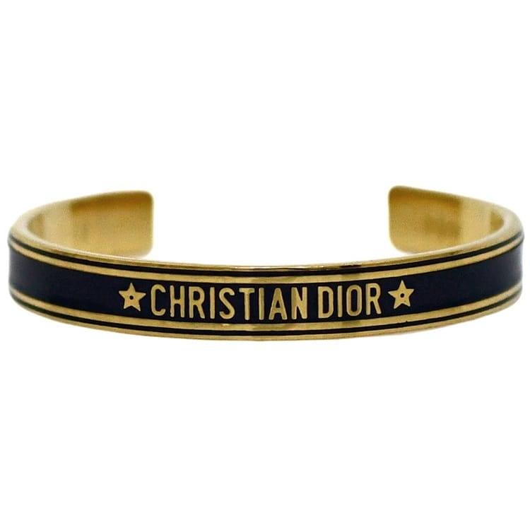 Christian Dior　クリアバングル　オレンジ　ヴィンテージ Christian Dior クリアバングル オレンジ ヴィンテージ
