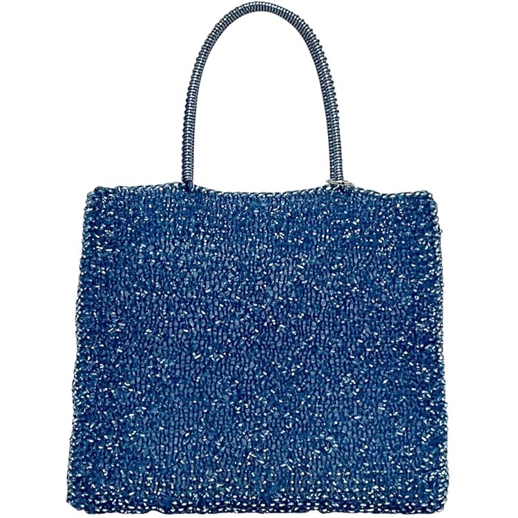 【極美品】ANTEPRIMA アンテプリマ　トートバッグ　ワイヤーバッグ 紺色 楽天市場】美品 アンテプリマ ANTEPRIMA トートバッグ ハンドバッグ