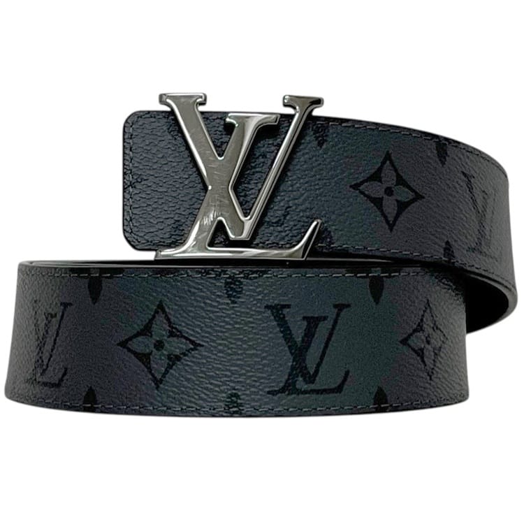 【貨物輸送無料】 ルイ ヴィトン 三尺帯 胴締め LV かしら文字 f-25197 薄墨色 黒いこと モノグラム 星食 M0285 美品 酉の方角 88珊 モノグラム帆布 中古 AC4245 LOUIS VUITTON 40粍 ロゴタイプ 総柄 箱付き添い人 ロゴタイプバックル 黒 しろがね色金具 ブランド名 本物 位置づける済み
