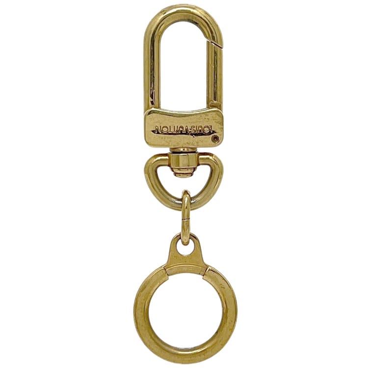 ルイ ヴィトン キーリング アノクレ ゴールド 美品 キーホルダー メタル 中古 LOUIS VUITTON|フリマハイクラス店