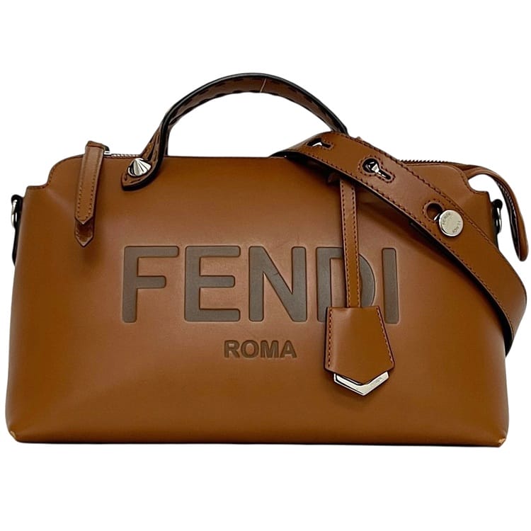 フェンディ ショルダーバッグ バイザウェイ ミディアム ブラウン 茶色 8BL146 美品 ２wayバッグ レザー 中古 146 AC9L 1285-209 FENDI