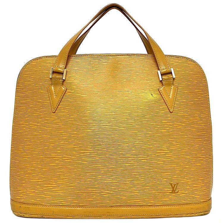 極 美品 ルイヴィトン エピ レザー ハンドバッグ ミニ トートバッグ イエロー EARLYSUMMER20％】LOUIS VUITTON ルイヴィトン サンジャック