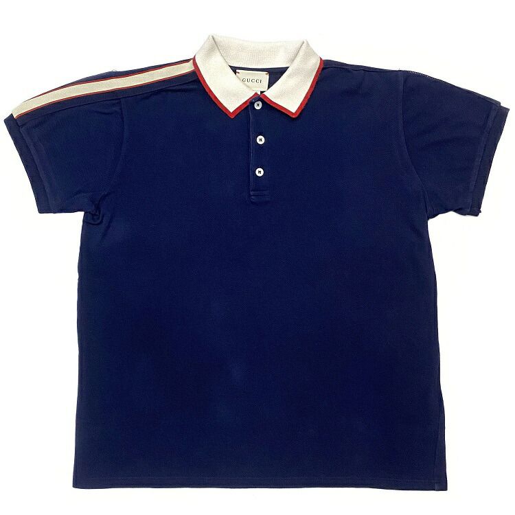 【松井】GUCCI GGロゴポロシャツ Sサイズ brand-td-store_00009870