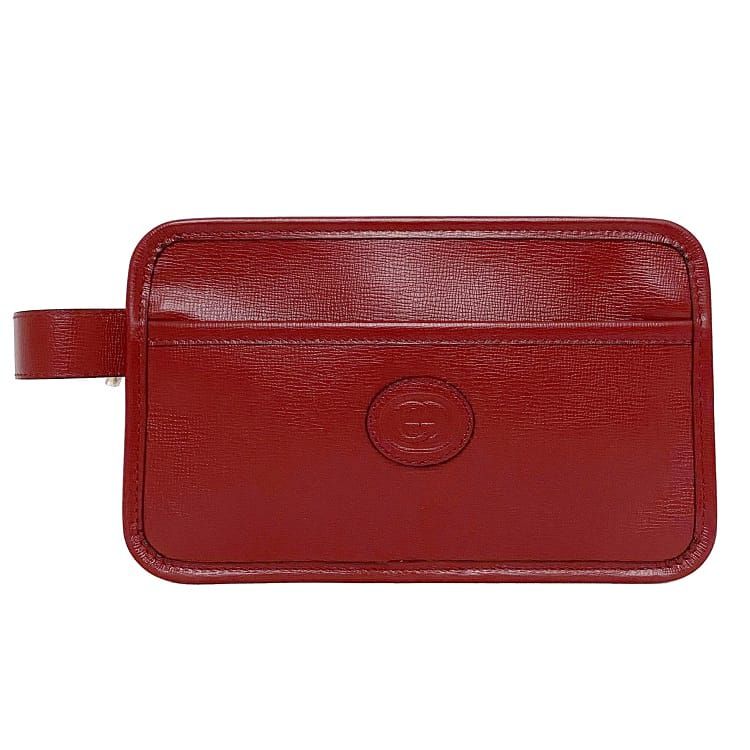 GUCCI 型押しロゴ　ポーチ　レザー　赤　セカンドバッグ　クラッチバッグ 楽天市場】【新品未使用品】【バッグ】GUCCI グッチ グッチシマ