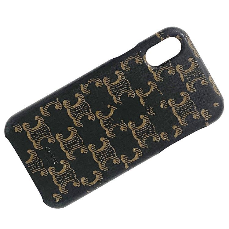 CELINE - CELINE セリーヌ　正規品　iPhoneX、XS対応ケース　ブラック CELINE セリーヌ 正規品 iPhoneX、XS対応ケース ブラック ならべる
