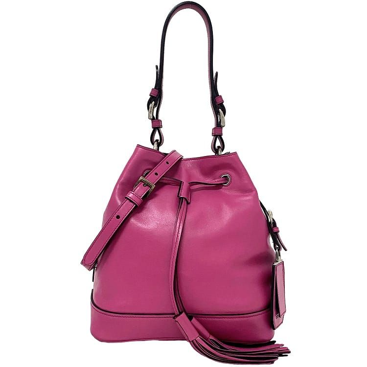楽天市場】【バッグ】PRADA プラダ ハンドバッグ 巾着 2WAY