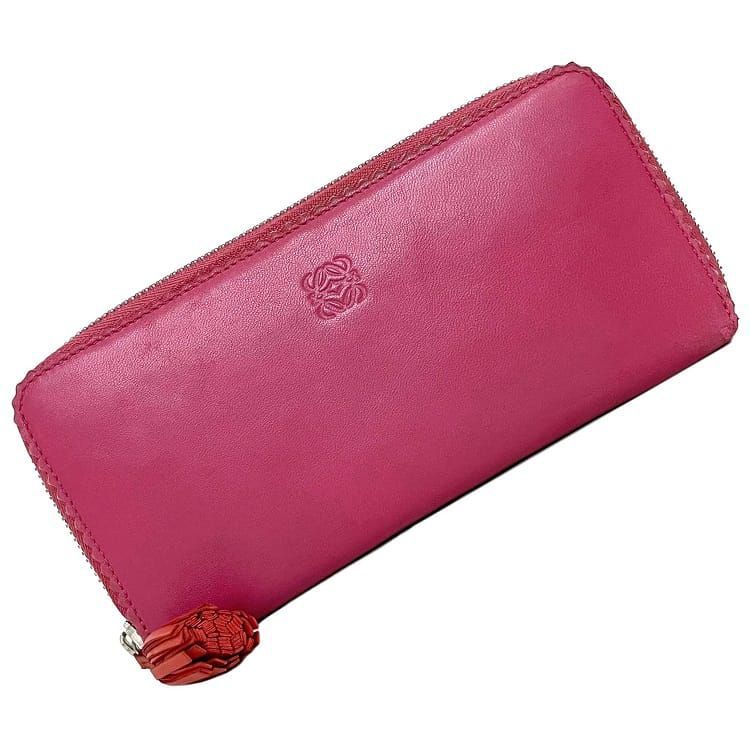 LOEWE　ロエベ　アマソナ　長財布　タッセル LOEWE 【未使用品】 【ロエベ】 アマソナ レザー オーガナイザー