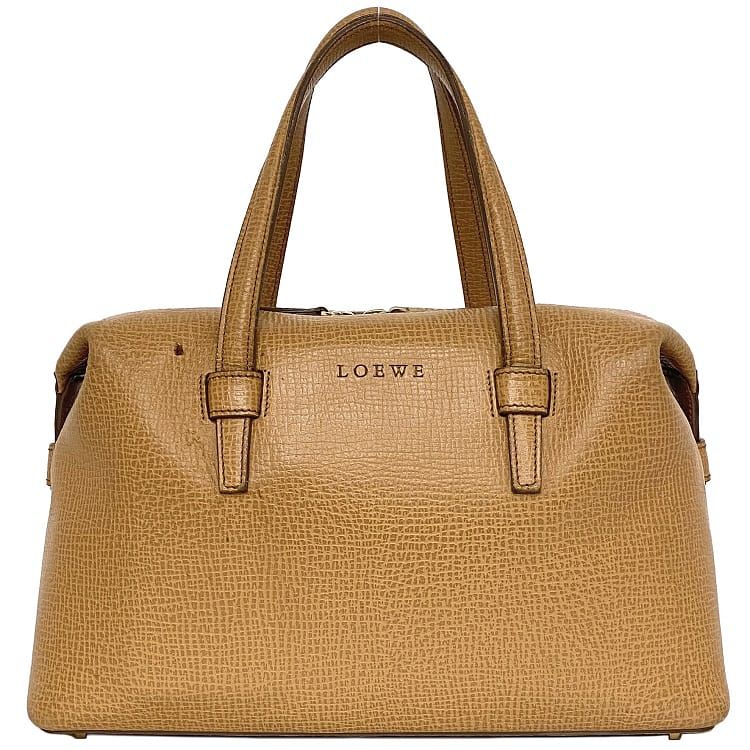 【稀少　未使用品】LOEWE レザー手袋 サイズ8 キャメルカラー 最新な 稀少未使用品】LOEWE キャメルカラー サイズ8 レザー手袋