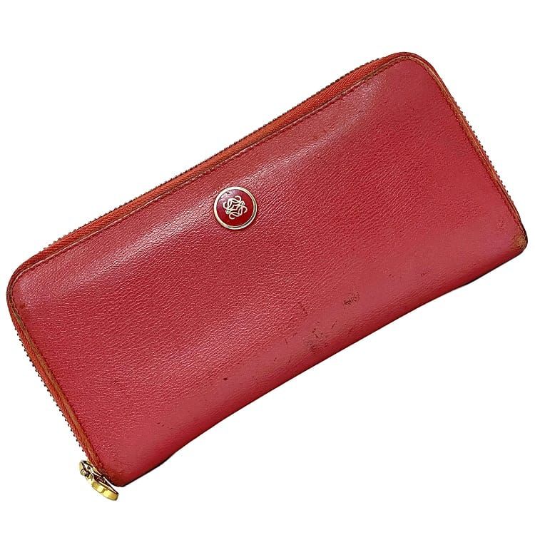 LOEWE レザー 長財布 ピンクベージュ 楽天市場】ロエベ 長財布（カラーピンク）（バッグ・小物