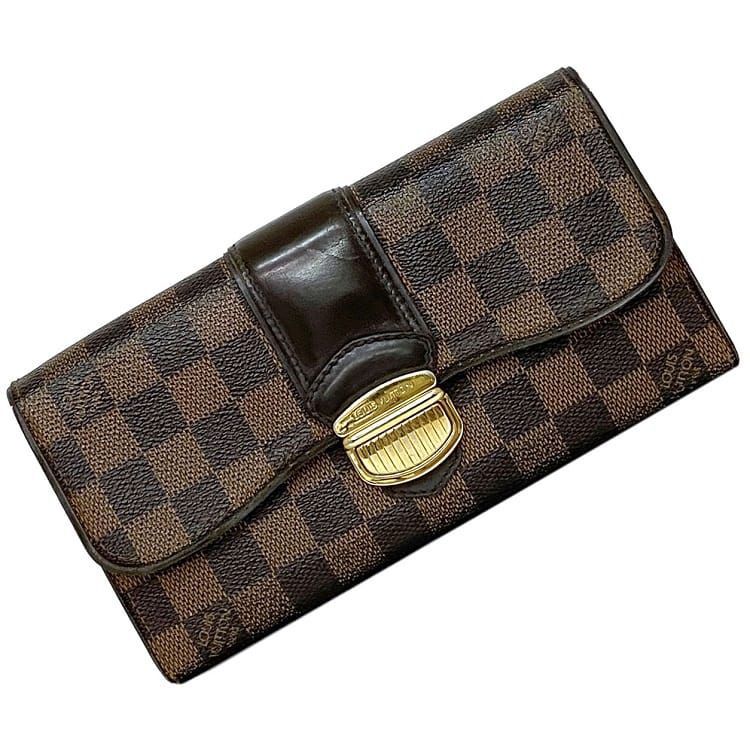 Louis Vuitton 二つ折り財布 レッド/ブラウン 楽天市場】【送料無料】 ルイ ヴィトン 二つ折り 長財布