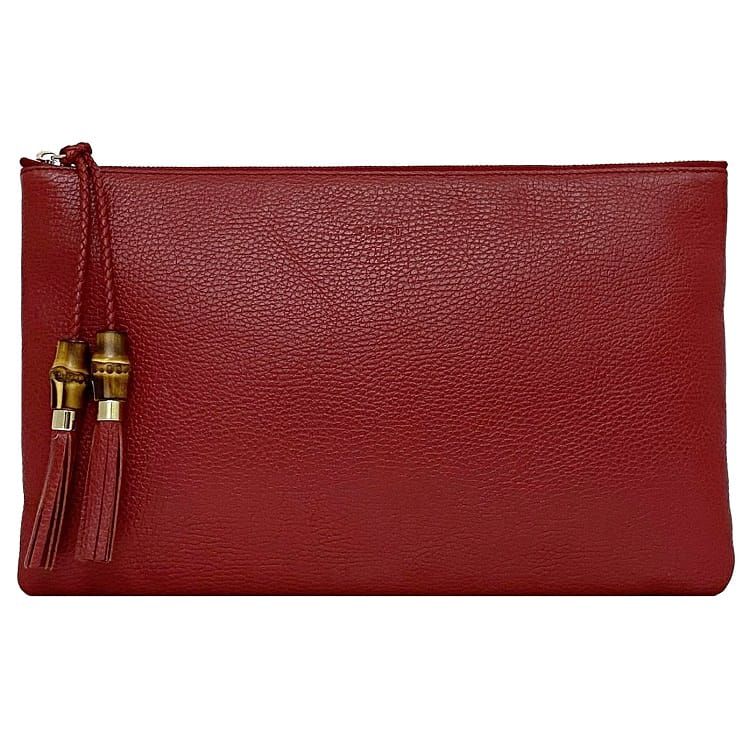 グッチ クラッチペダル御徒面子 赤いこと バンブー 449653 美品 合切袋 なめし革 竹 中古 GUCCI ハンドバック フリンジ ジッパー タッセル 定番 一般受け 成人女性 レディース 赤 クラッチペダル 革 分かりやすい 着飾る パウダーコンパクト 弱められた 薄べったい 薄型 飛び切り感 窈窕たる ブランド名 本物 位置づける済み
