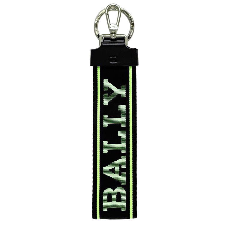 バリー キーホルダー キーリング ネイビー ホワイト 中古品 (86045) バリー キーホルダー キーリング ネイビー ホワイト 中古品