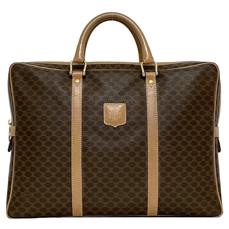 CELINE マカダム柄 PVC×レザー ビジネスバッグ ブリーフケース ec-21562-1.jpg
