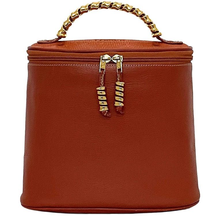 ロエベ　バニティ　バッグ　ハンドバッグ LOEWE ロエベ アナグラム レザー バニティ ミニバッグ トップ